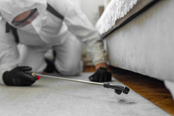 Professional Mosquito Control technician working in Jackson County County, KS